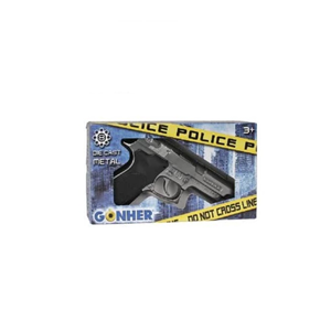 تفنگ اسباب بازی از برند گانهر Gonher طراحی بسیار زیبایی دارد و ساخت آن به روش ریخته گری تحت فشار دایکست (DIE-CAST) می باشد و استحکام زیادی دارد و شباهت این اسباب بازی‌ها به نمونه‌های واقعی به قدری زیاد است که می‌توان گفت تنها وجه تمایزشان درپوش پلاستیکی قرمز رنگ قرار داده شده در لوله تفنگ است و نه تنها برای کودکان جذاب اند بلکه توجه بزرگسالان و کلکسیون داران را نیز به خود جلب کرده‌اند. با کیفیت ترین مدل‌های اسباب بازی پسرانه جدید و اسباب بازی دخترانه جدید با بهترین قیمت در فروشگاه اسباب بازی "بازی موز".